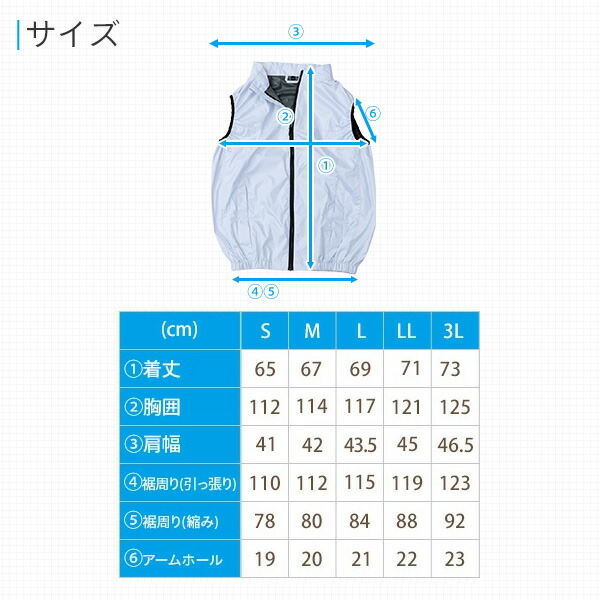 山善 - ベスト型空調服セット☆訳あり品の為値引可能商品☆ main-s0p04.jpg