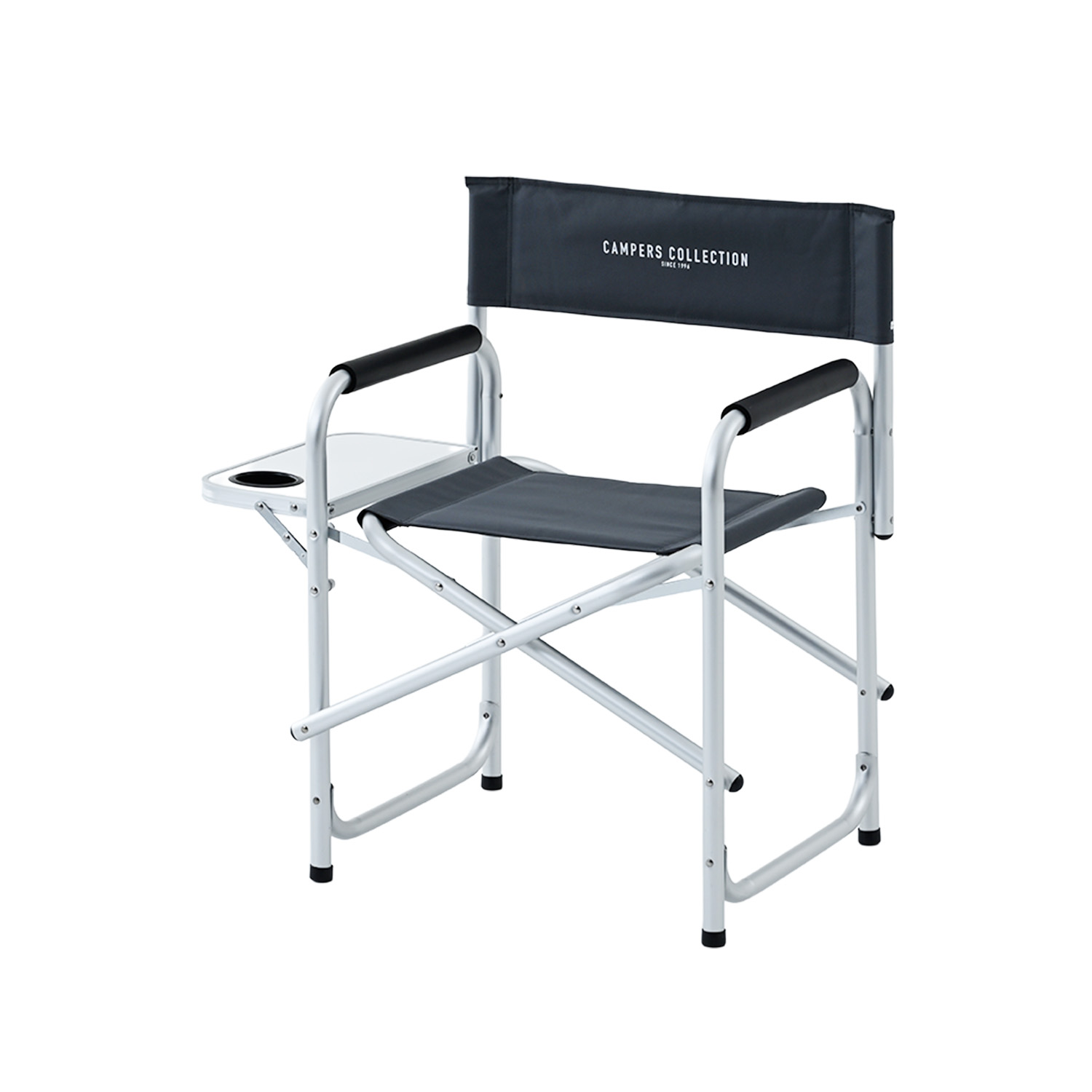 山善（YAMAZEN） ディレクターチェア アウトドアチェア アルミ 軽量