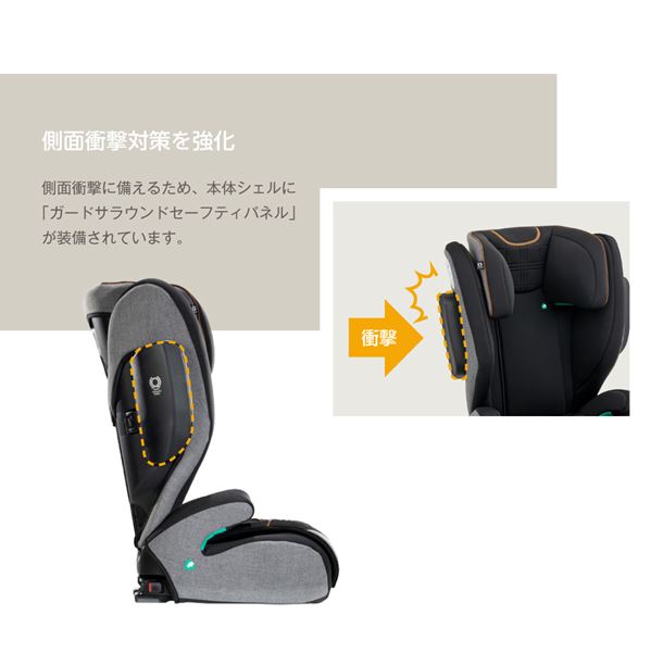 ジョイー アイ・トレバー カーボン ハイバック式 ジュニアシート ISOFIX Joie ハイバック式 ジュニアシート アイ・トレバー 3.5歳-12歳頃