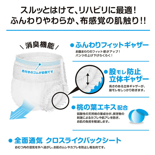 フリーネ Pro 大人用 紙おむつ 軽快パンツ M(32枚入×4パック) L(28枚入