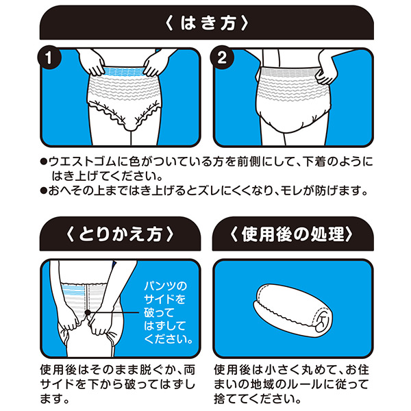 【値下げ】介護用　紙パンツ（紙おむつ）　男女共用　 L〜LL40枚　④ IRIS OHYAMA（アイリスオーヤマ） 大人用紙おむつ 4個セット 紙パンツ