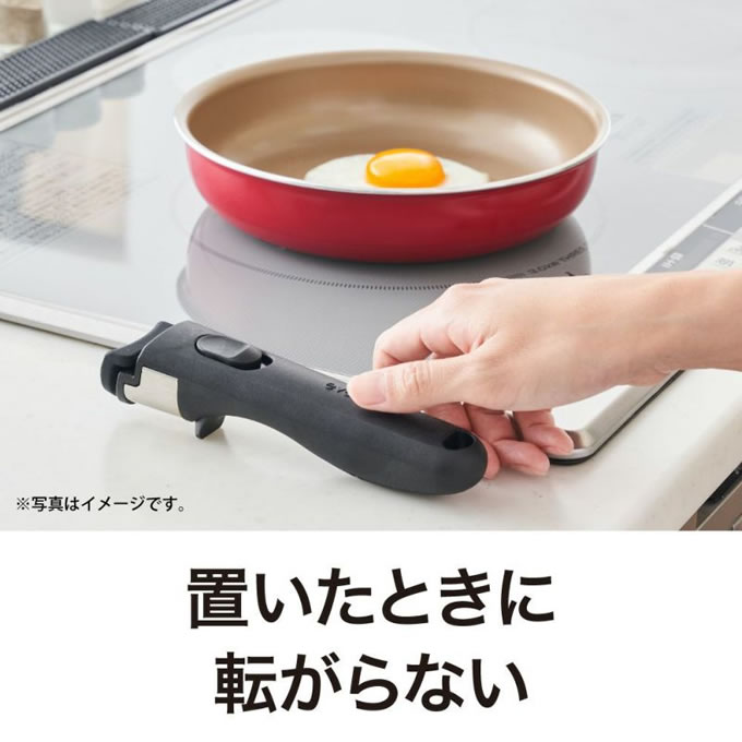 選べるevercook エバークック 着脱式 専用ハンドルミニ EACHDMIBK ドウシシャ | evercook | 03