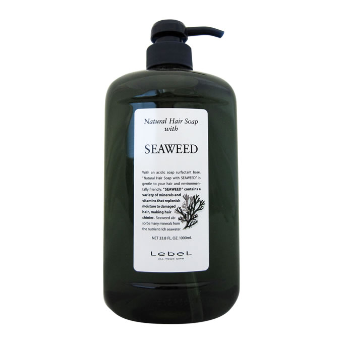 ルベル　ナチュラル ヘアソープ(NHS)ウィズ SW シーウィード 1000mL | Natural Hair Soap ＆ Treatment