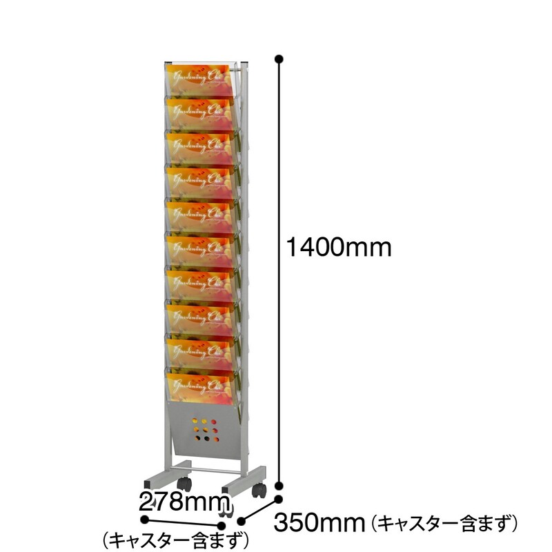 トヨダプロダクツ 【クリアーケース】 パンフレットスタンド カタログ