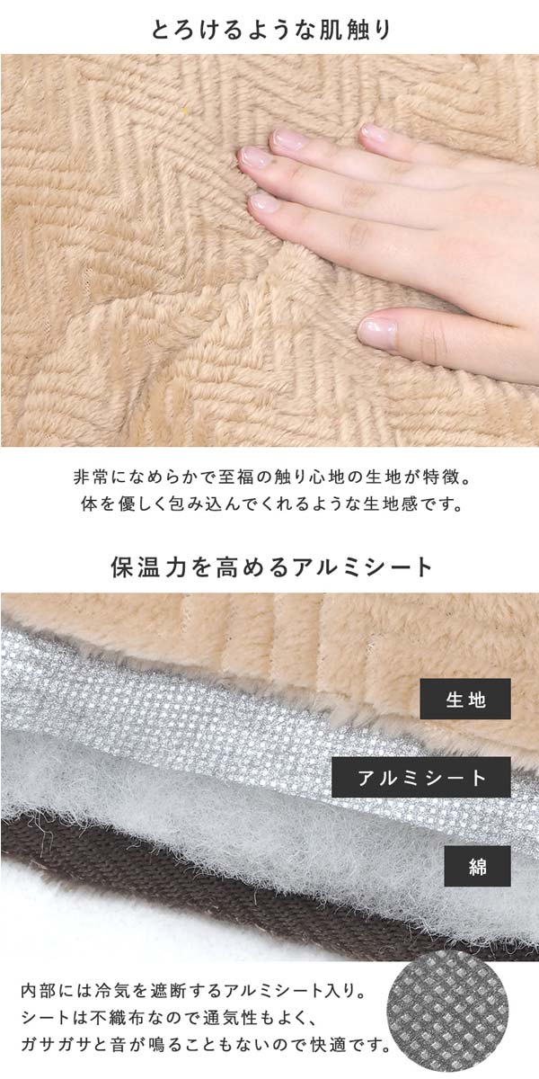 ダイニングこたつ布団の画像