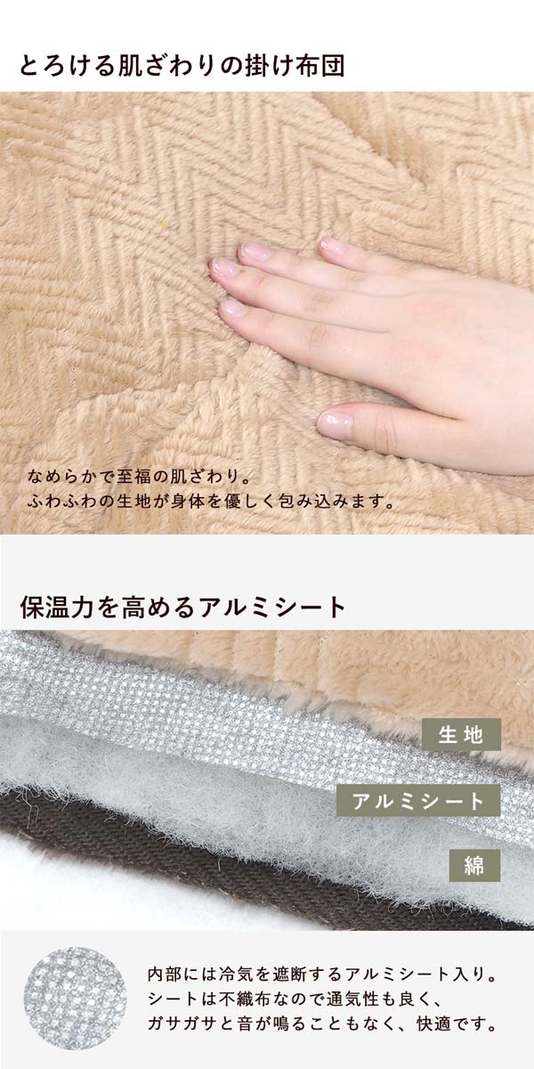 ダイニングこたつ布団の画像