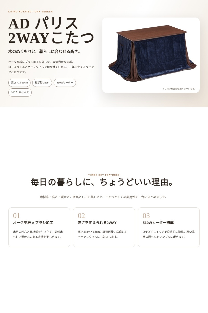 こたつの画像