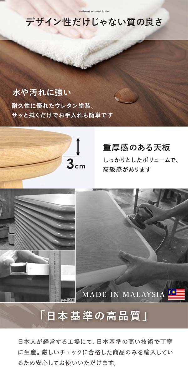 こたつテーブルの画像