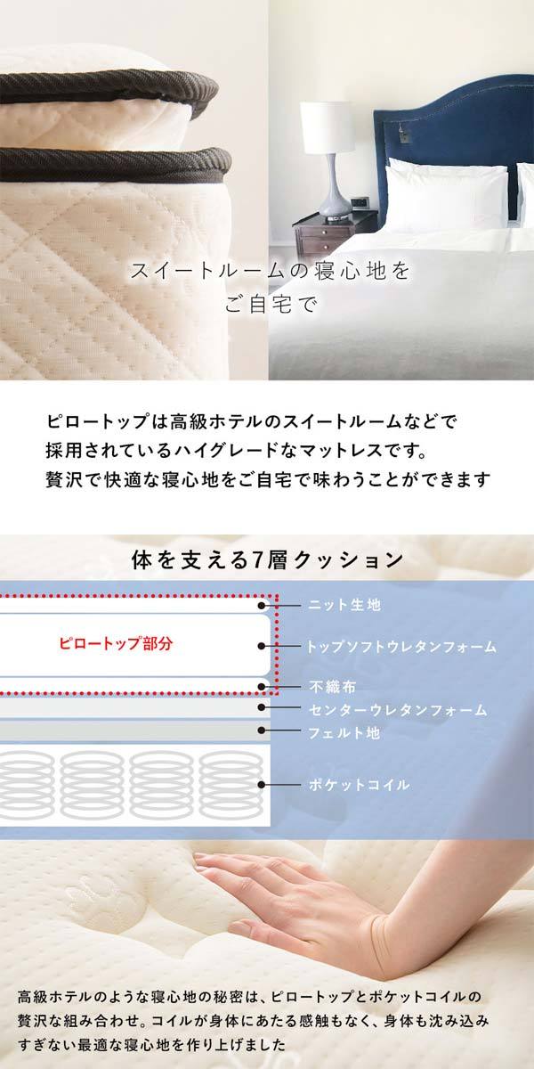 脚付きマットレス