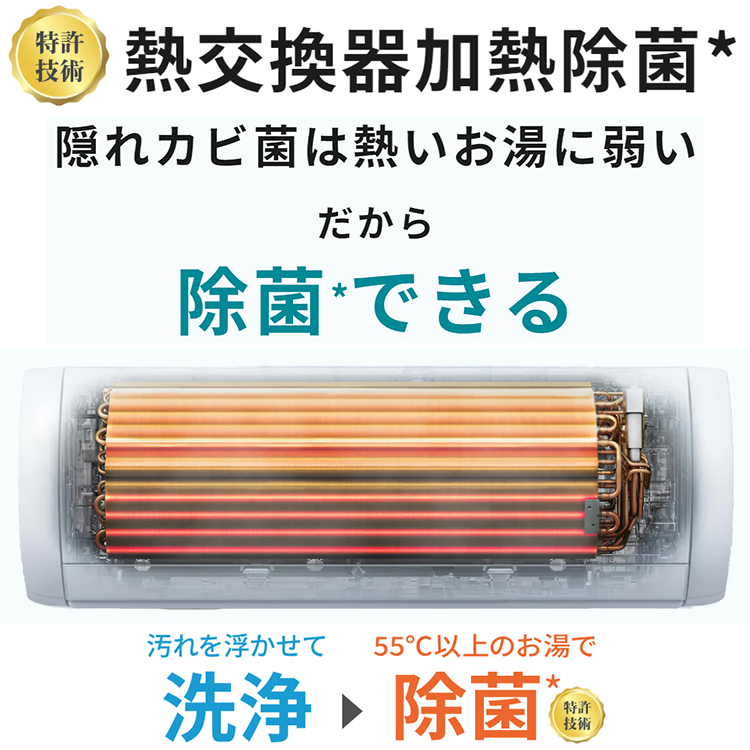 ゴク暖nocria エアコン おもに23畳 富士通ゼネラル ゴク暖