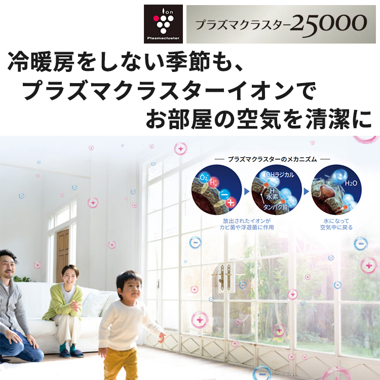 プラズマクラスター エアコン おもに18畳 シャープ Vシリーズ 2024年