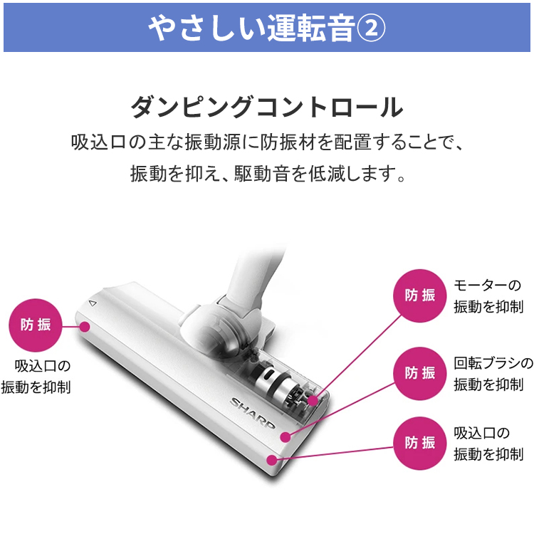 RACTIVE Air 掃除機 コードレススティック シャープ ブラック RACTIVE Air 掃除機 コードレススティック シャープ ブラック