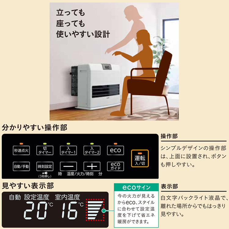 未使用/おまけ付き】コロナFF-WG40YA 石油ストーブ ナチュラル