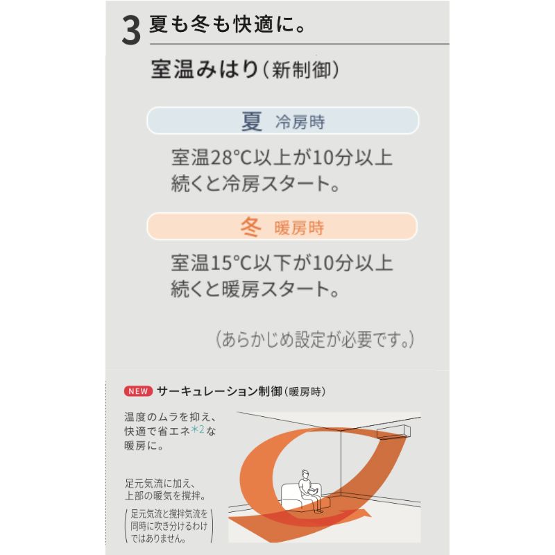 エオリア 標準取付工事費込 エアコン 6畳用 パナソニック 2026年モデル