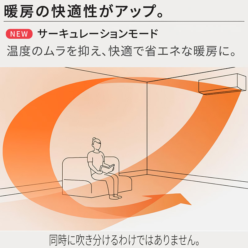 エアコン 主に20畳 パナソニック エオリア 2025年モデル GXシリーズ クリスタルホワイト コンパクト 脱臭 単相200V CS-635DGX2-W | エオリア | 04
