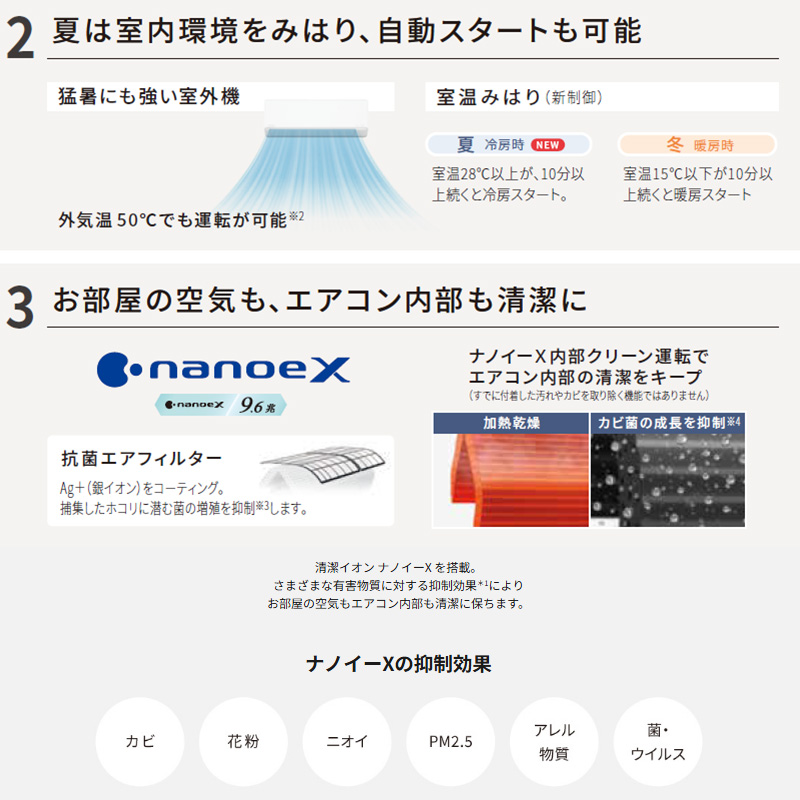 エオリア エアコン 主に6畳 パナソニック 2025年モデル Kシリーズ