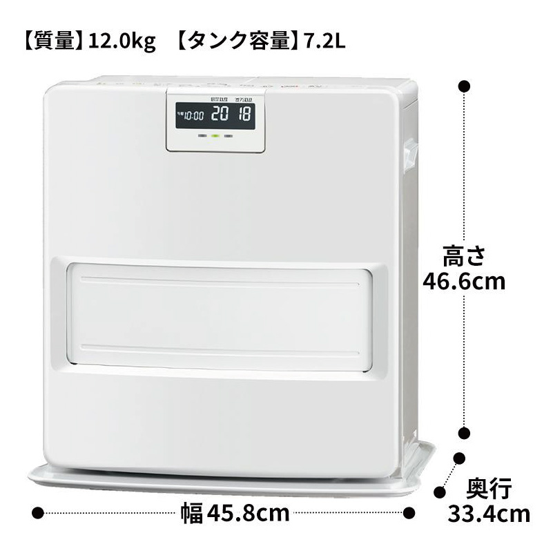 CORONA（コロナ） 暖房器具 2025年モデル VXシリーズ ホワイト 木造19
