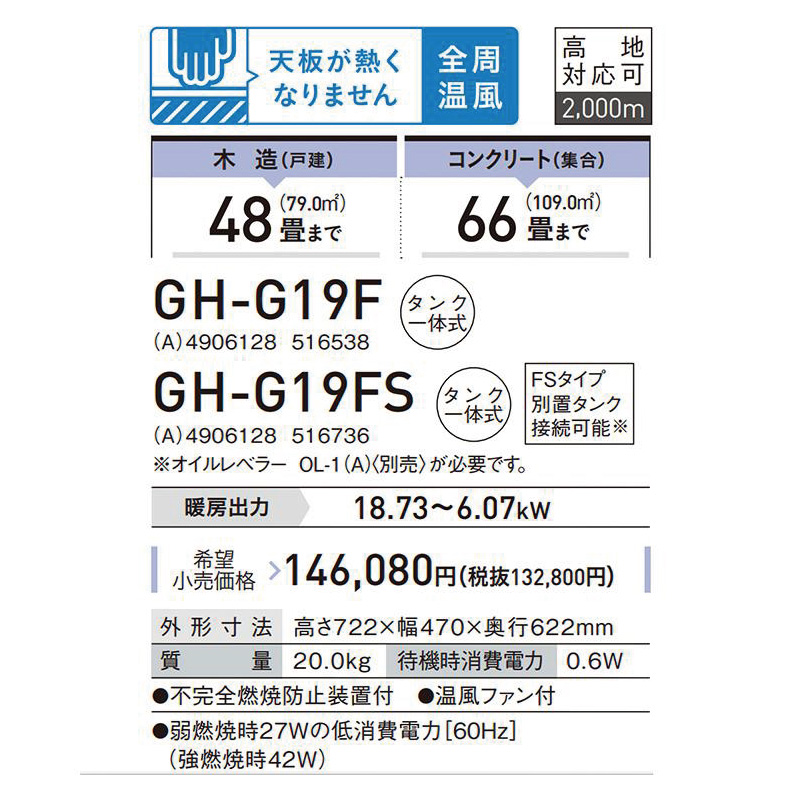 ブルーバーナ 暖房器具 コロナ 2024年モデル ブルーメタリック 木造48
