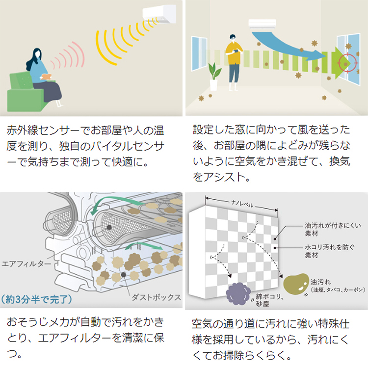 霧ヶ峰 標準取付工事費込 エアコン おもに26畳 三菱電機 ズバ暖霧ヶ峰