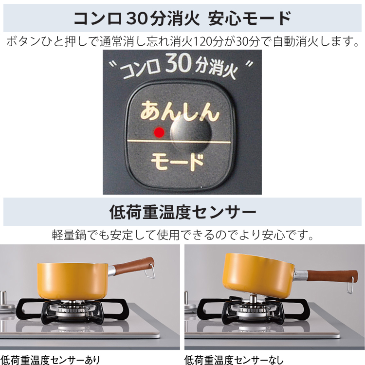 パロマ（Paloma） テーブルコンロ コンパクト プロパンガス 2口