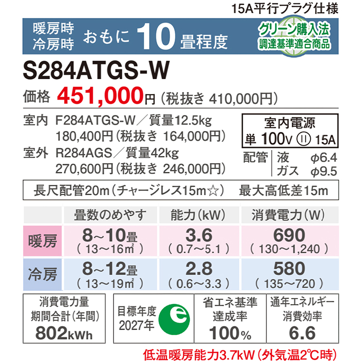 ストリーマ エアコン おもに10畳 ダイキン GXシリーズ 2024年モデル 