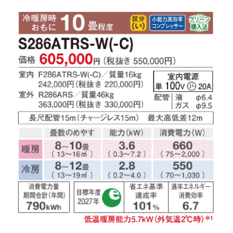 うるさらX エアコン 10畳用 ダイキン 2026年モデル RXシリーズ