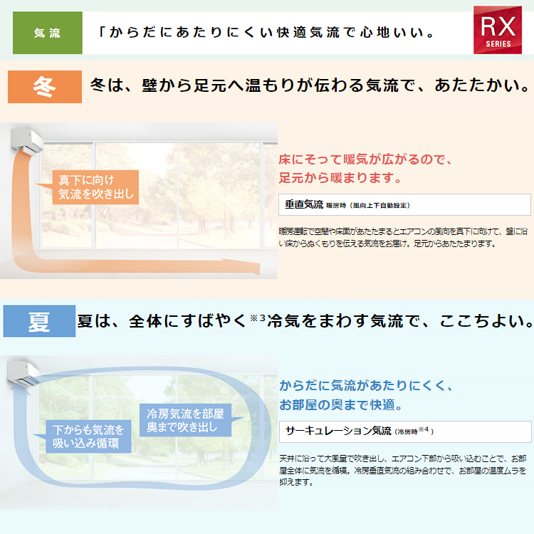 うるさらX エアコン おもに14畳 ダイキン 2024年 モデル RX