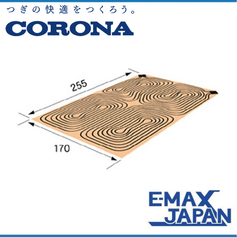 UP-32FC コロナ 床暖房システム部材 ソフトパネル 3畳用 ツインヘッダー 左右勝手共用折りたたみタイプ