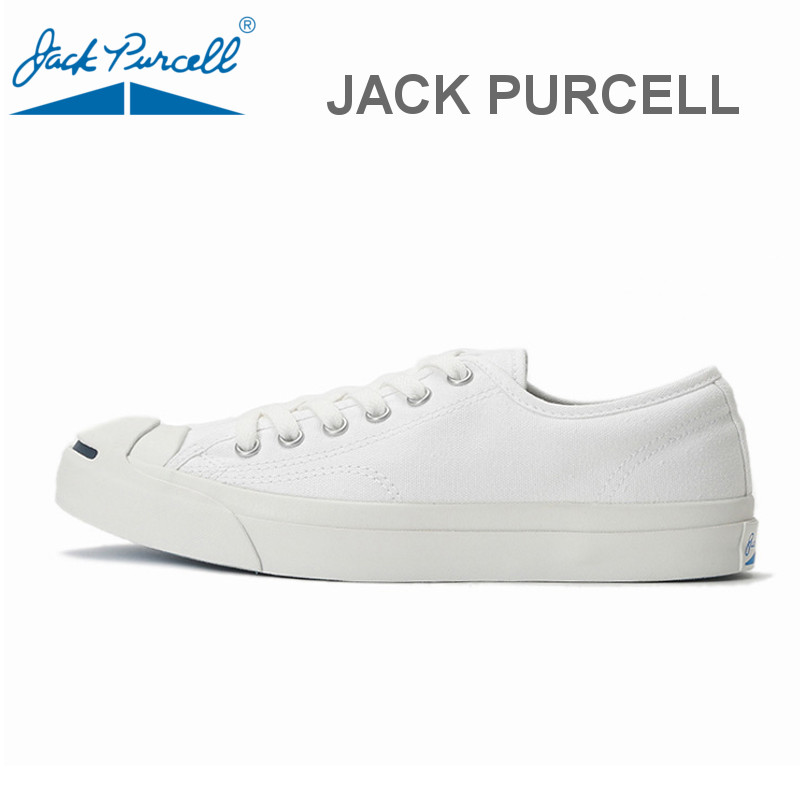 コンバース スニーカー キャンバス ジャックパーセル  JACK PURCELL ホワイト・ライトグレー｜e-minerva｜02