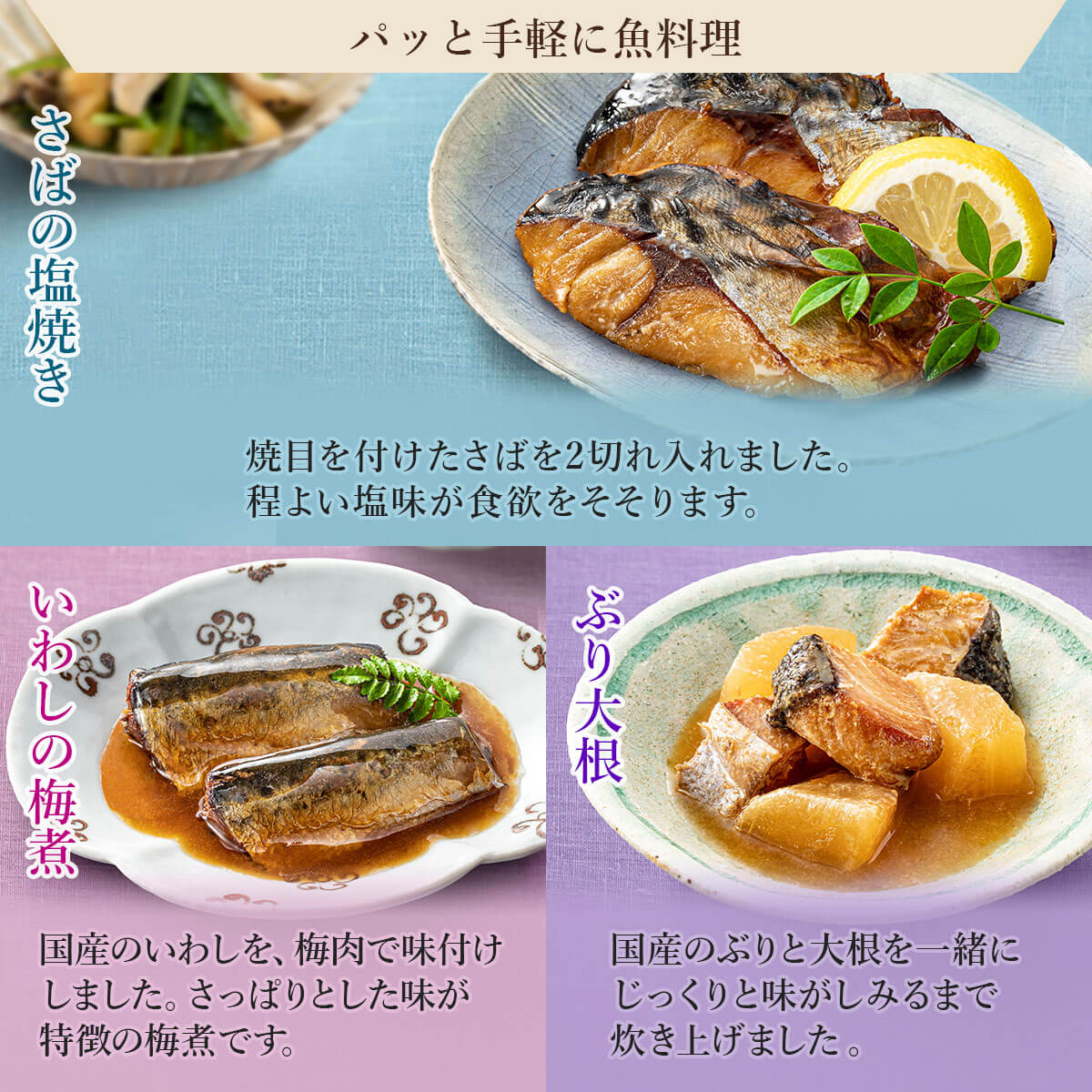 レトルト食品 惣菜 おかず 膳 和風 10食 セット 常温保存 肉 魚 野菜 煮物 和食 お惣菜 お取り寄せ お中元 2024 父の日 ギフト｜e-monhiroba｜07