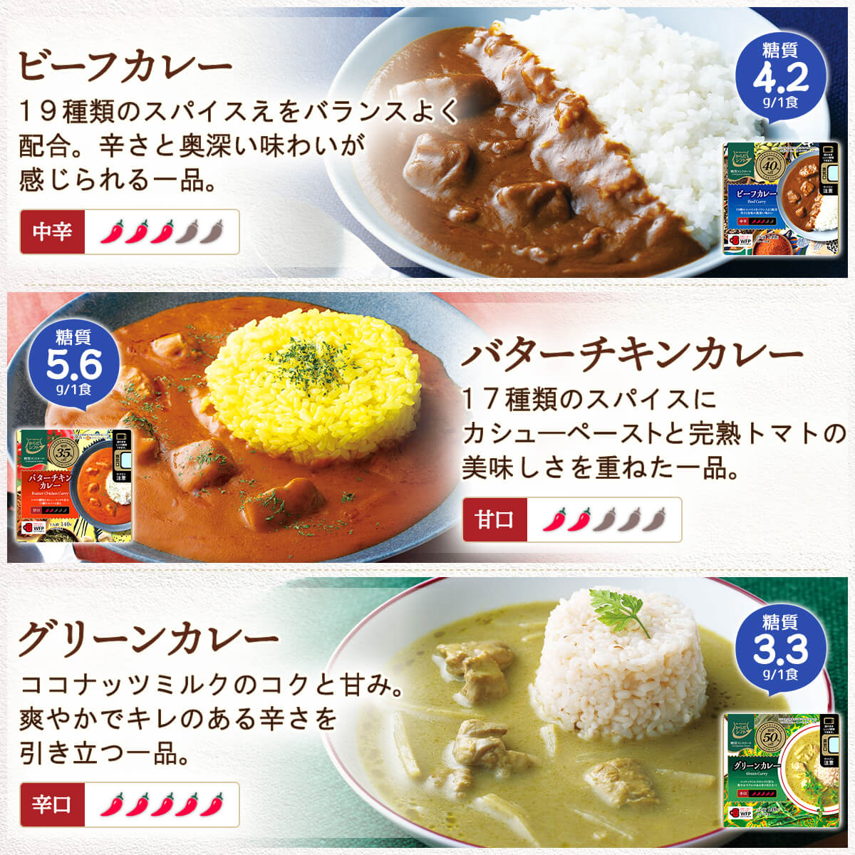 からだシフト 糖質コントロール カレー スープ 丼の具 おかゆ 14食 セット レトルト食品 惣菜 糖質オフ お中元 2024 父の日 ギフト｜e-monhiroba｜04