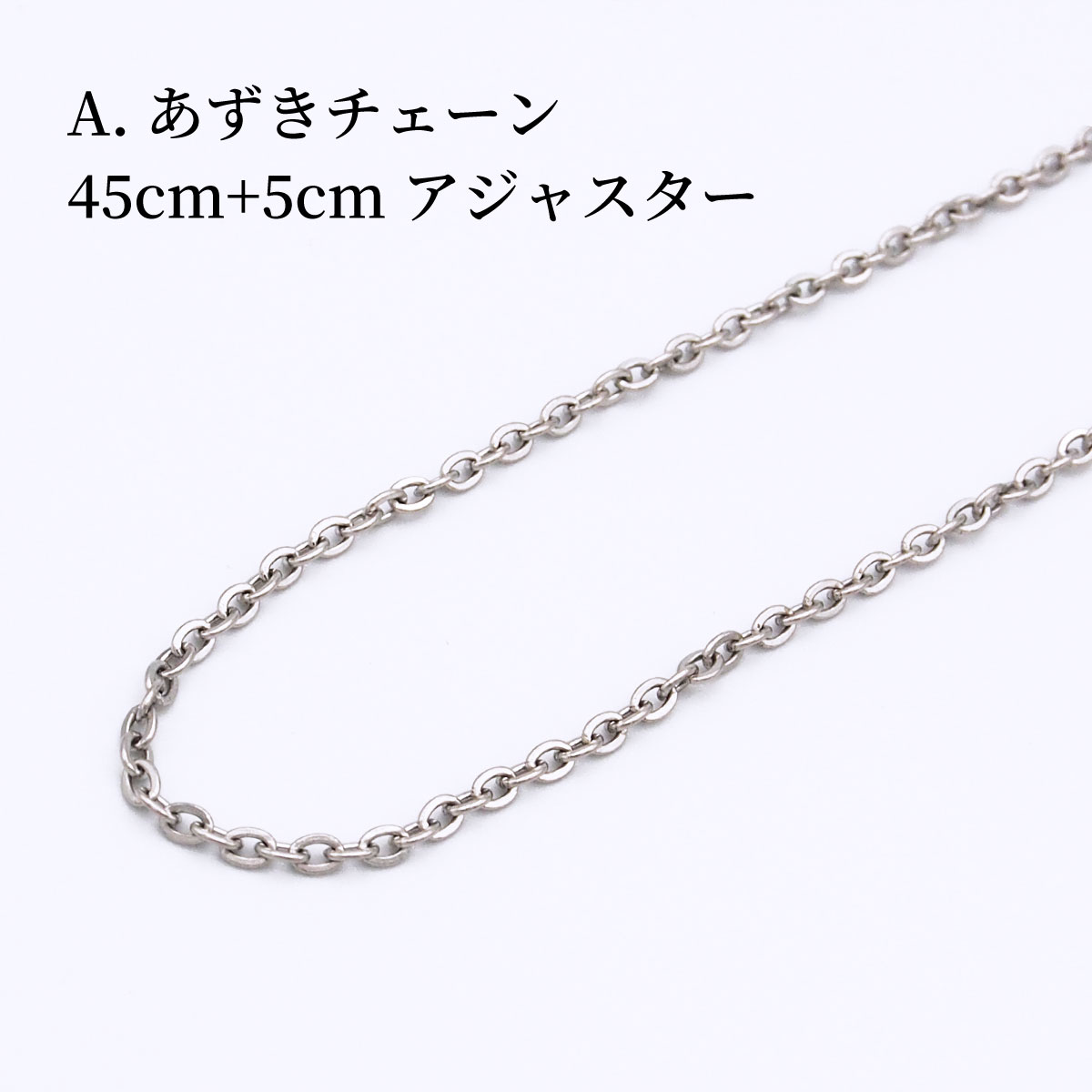 モアサナイト 0.5ct サージカルステンレス 揺れる三連ネックレス