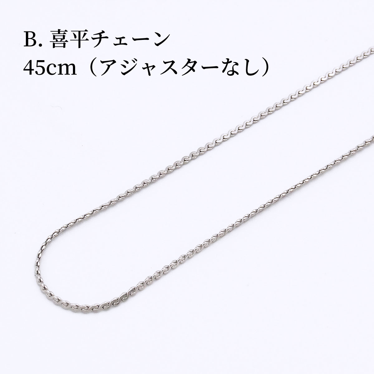 モアサナイト 0.5ct サージカルステンレス 揺れる三連ネックレス