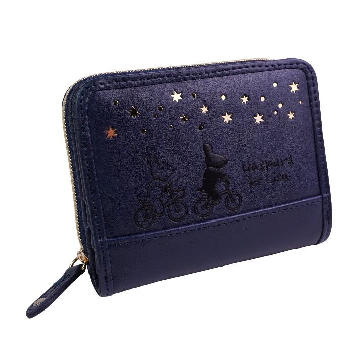 財布 ラウンドファスナー 二つ折り財布 レディース 大人 向け キュート リサとガスパール サイクリング Gaspard Et Lisa キャラクター かわいい 大容量 サイフ Gl 0181 イーモノ 通販 Yahoo ショッピング