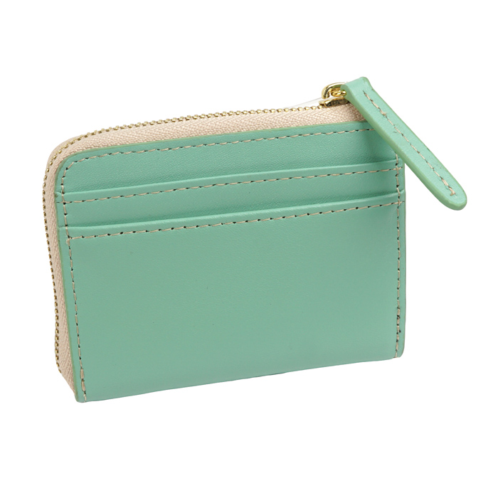 名入れ対象商品】ネコポス本革 牛革｜L字ファスナー小銭入れ