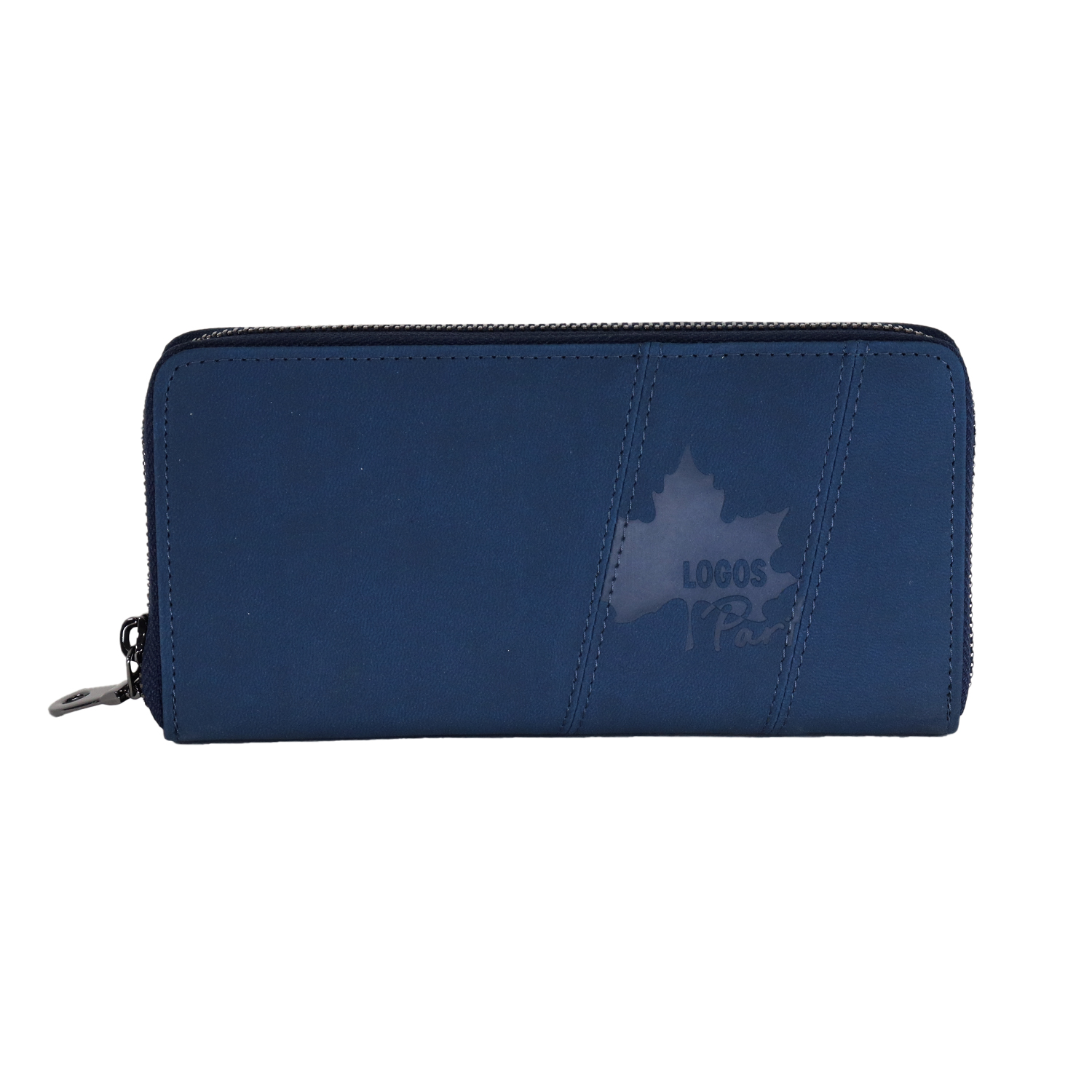新品未使用  ロゴ入り長財布 LOGOS（ロゴス） LOGOS Park 長財布 メンズ 合成皮革 ラウンド