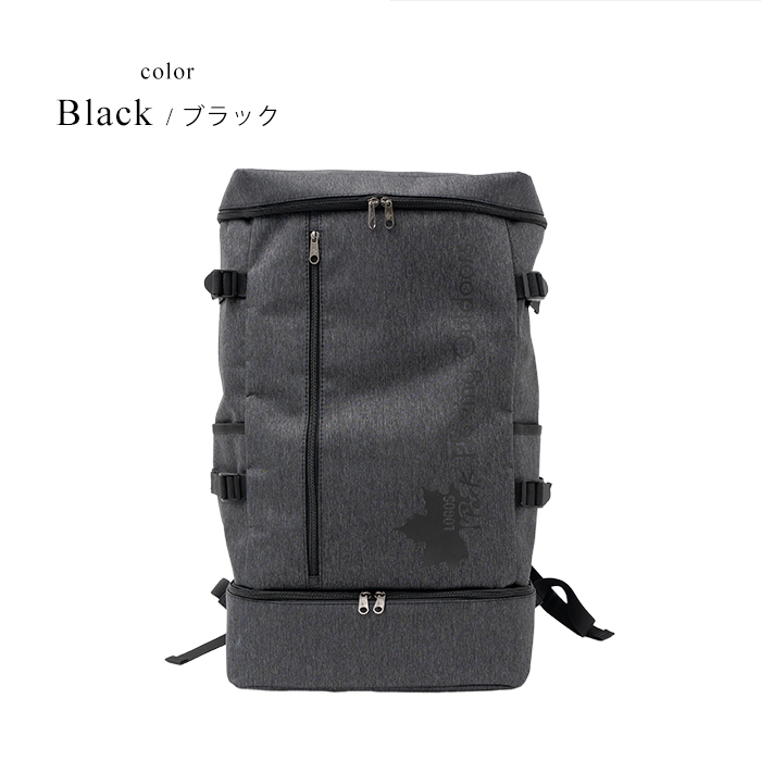 【新品未使用】★TRIBAL(トライバル)★バックパックリュック★グレー ティラノサウルス リュック 恐竜 バックパック 撥水加工 Mサイズ