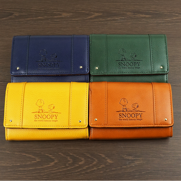 スヌーピー 財布 二つ折り 2つ折り レディース かわいい