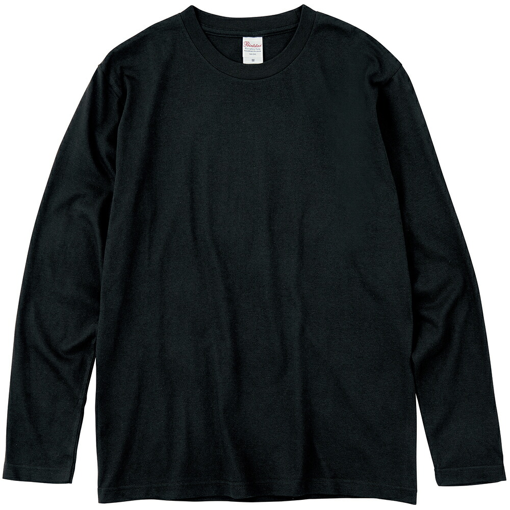 無地 長袖 大きいサイズ Tシャツ ロンt Printstar メンズ レディース 00102-CVL 5.6オンス 綿｜e-monoutteru｜04