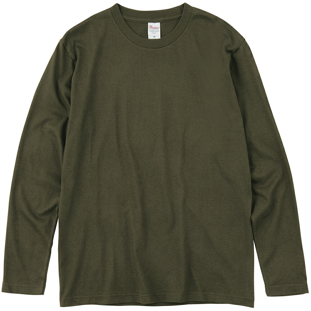 無地 長袖 大きいサイズ Tシャツ ロンt Printstar メンズ レディース 00102-CVL 5.6オンス 綿｜e-monoutteru｜10