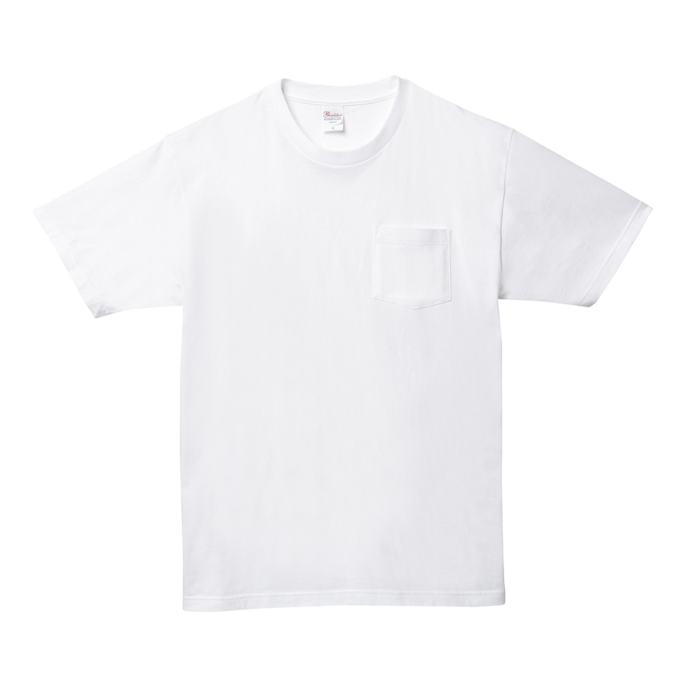 ポケット付き tシャツ 無地 半袖 厚手 大きいサイズ Printstar メンズ レディース ユニセックス 00109-PCT 5.6オンス 綿 コットン｜e-monoutteru｜02