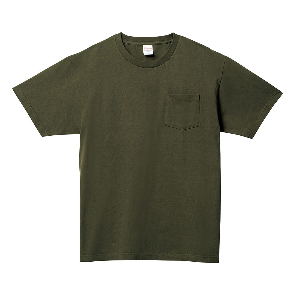 ポケット付き tシャツ 無地 半袖 厚手 大きいサイズ Printstar メンズ レディース ユニセックス 00109-PCT 5.6オンス 綿 コットン | Printstar | 05