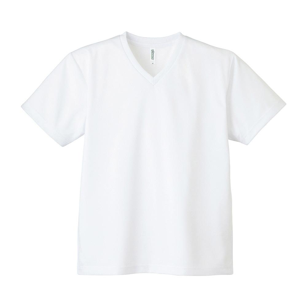無地 半袖 tシャツ Vネック glimmer メンズ レディース 00337-AVT 4.4オンス ドライ メール便1枚｜e-monoutteru｜02