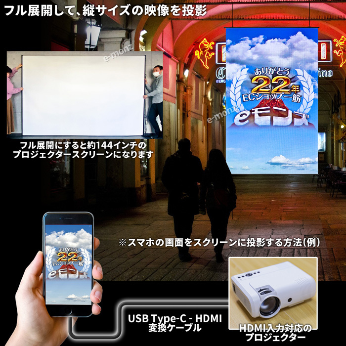 インボイス対応] プロジェクター 撮影用背景 【リバーシブル