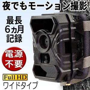 防犯 自動録画 トレイル 防犯カメラ 防犯カメラ トレイルカメラ 【 30CR レギュラータイプ 】電池式