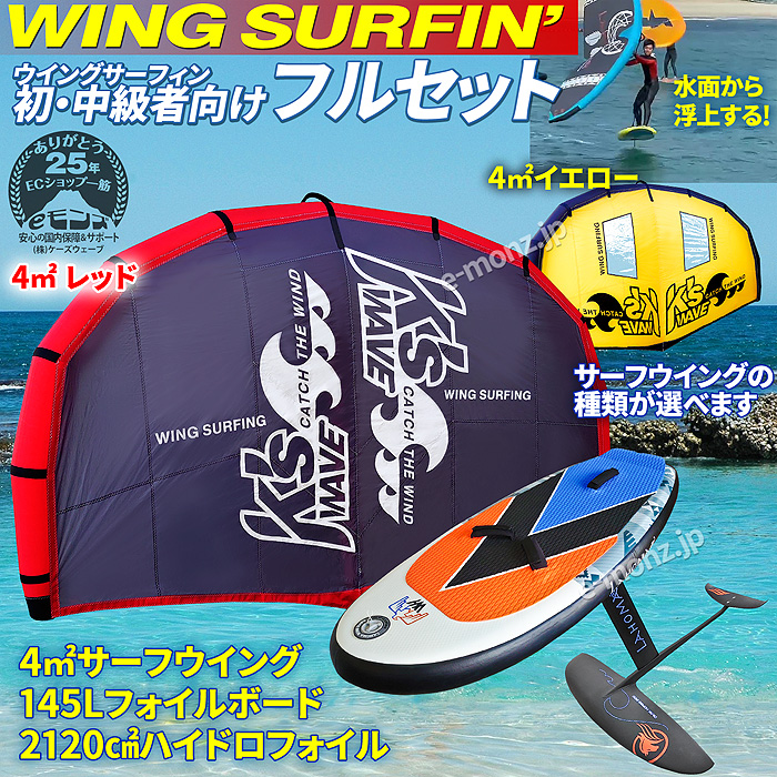 ウイングサーフィン 145Lセット 初・中級者 【 3点フルセット