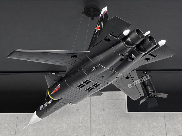 ビッグサイズ戦闘機 模型 【SU-47 模型タイプ】 ビックスケール