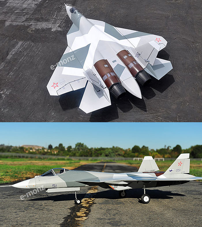 飛行機ラジコン ビッグスケール 戦闘機 ラジコン 【 T-50 】PAKFA Su-57