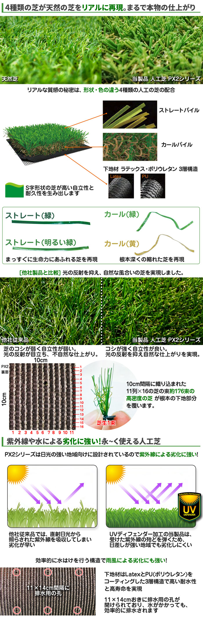 人工芝30mmロール