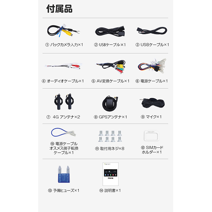 GA2198J+G3048+V0056 EONON ディスプレイオーディオ 地図SD OBD2 GA2198J+G3048+V0056 EONON ディスプレイオーディオ 地図SD OBD2